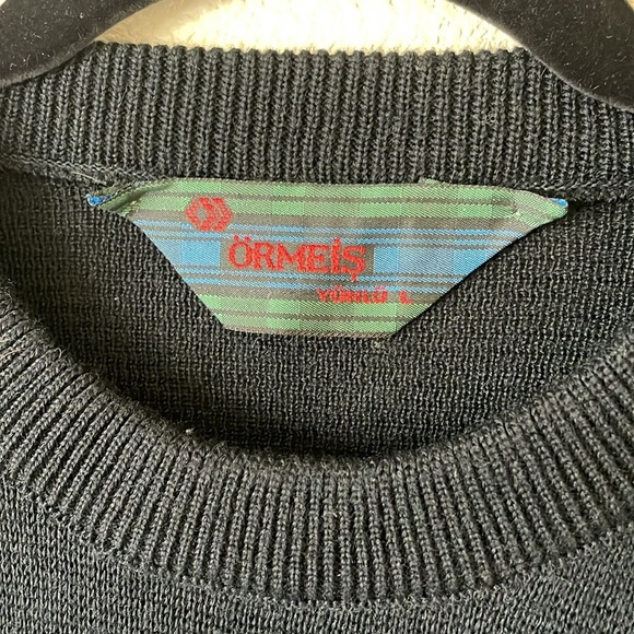 Vintage Retro Oversized Nautical Sweater Men’s L Preppy Academia - Picture 2 of 11